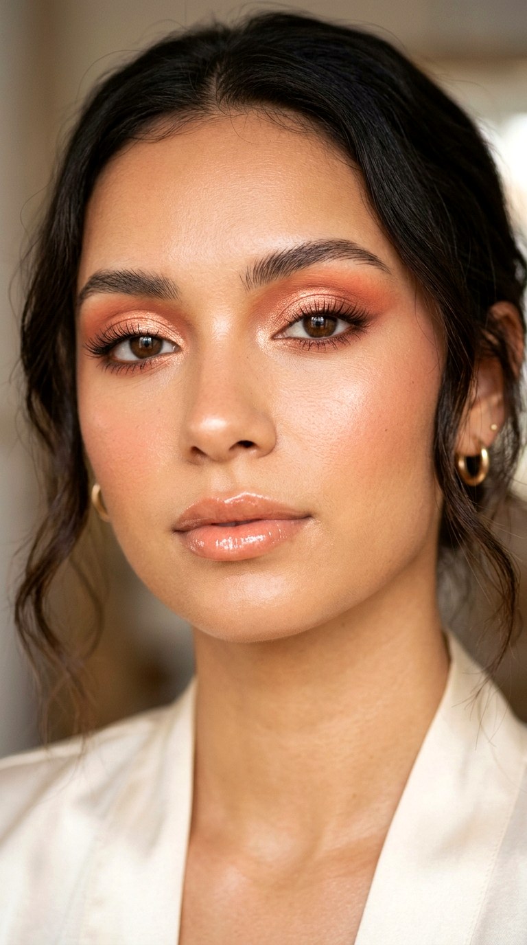 Peach Halo Eye Fresh Glam - 25 Peach Fuzz Fresh Face Glam