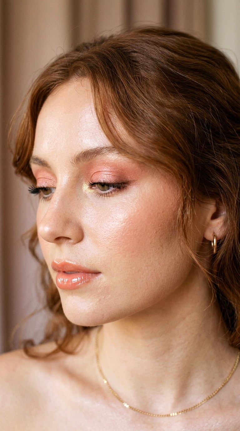Peach Rose Romantic Glam - 25 Peach Fuzz Fresh Face Glam