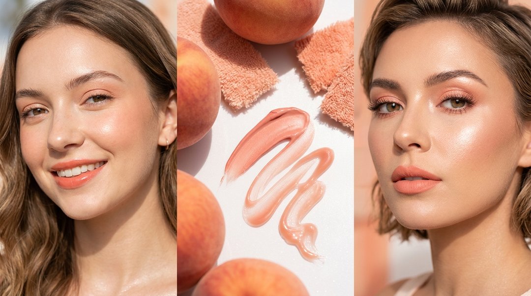 Peach Fuzz Fresh Face Glam
