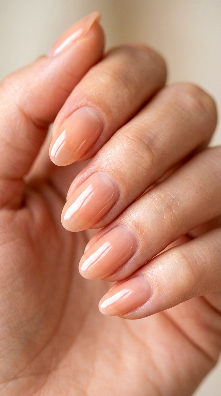 Peachy Nude Clean Minimalist - 28 Gorgeous Spring Color Street Nails