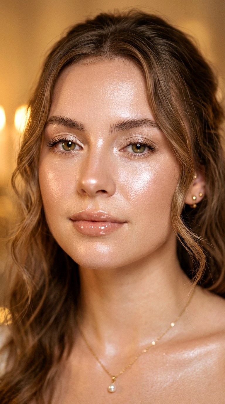 Pearl Skin Ethereal Glow Makeup - 25 Ethereal Glow Makeup Look Ideas Trending in 2026