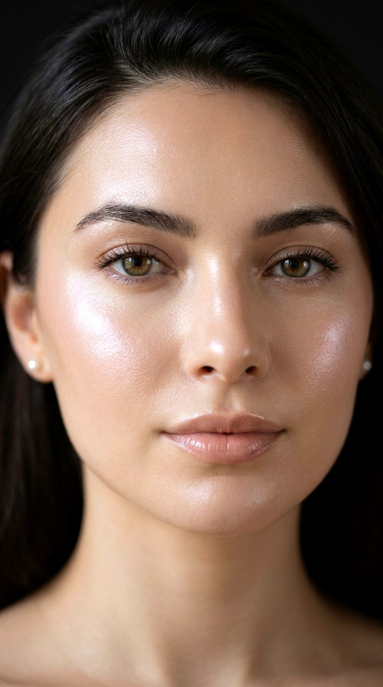 Pearl Skin Reflective Base Trend - 20 Glass Skin Full Glam Makeup Trends Everyone Loves