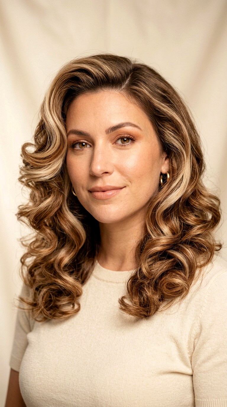 Pecan Buttercream Swirl - 20 hair color ideas for brunettes