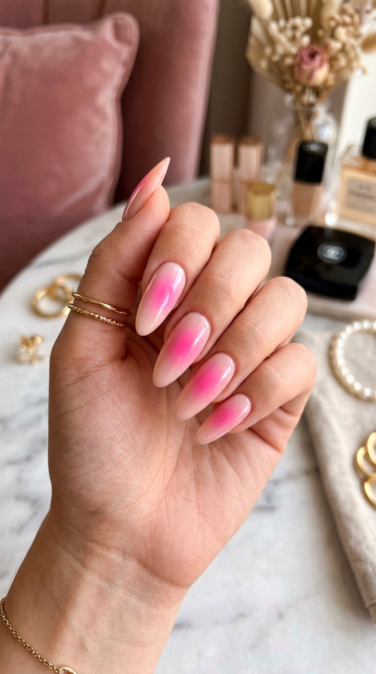 Pink Aura Nails - 25 Fresh Spring Nail Colors & Designs You’ll See Everywhere in 2026