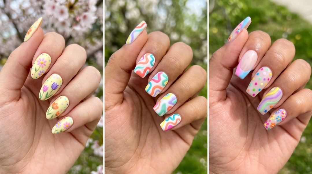 Playful Spring Multicolor Acryli…