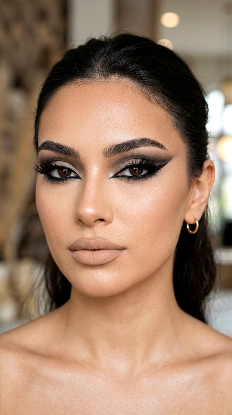 Polished Siren Eyes - 25 makeup idea