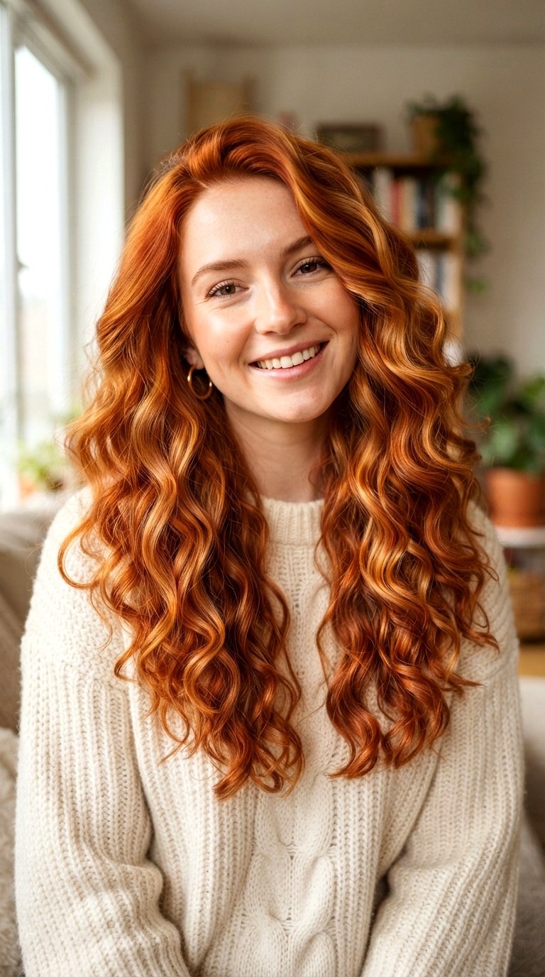 Pumpkin Spice Copper - 21 hair dye styles