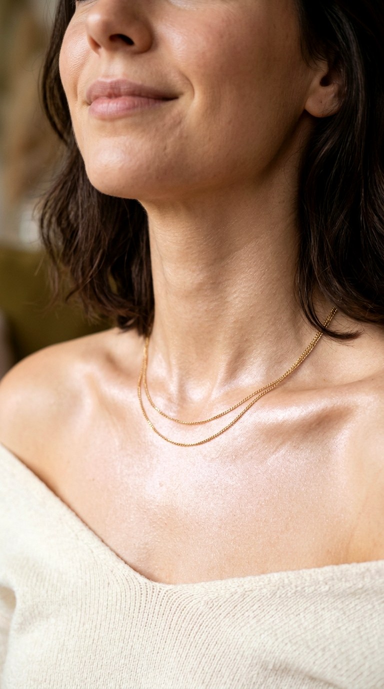 Radiant Neck and Collar Glow - 21 Angel Energy Spring Glam
