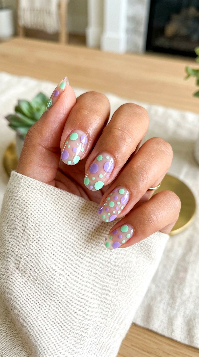 Retro Polka Dot Playfulness - 21 Long-Lasting Spring Color Street Nails