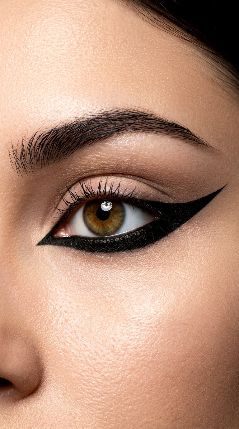 Reverse Wing Eyeliner - 22 Trending eyeliner styles 2026