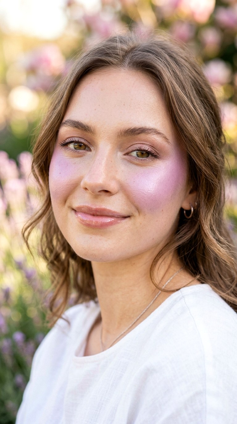 Romantic Lavender Blush Focus - 29 Lavender Dream Spring Makeup