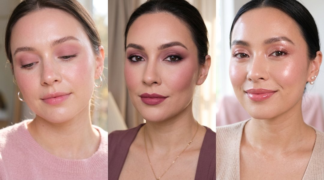 Romantic Rosy Makeup Aesthetics …