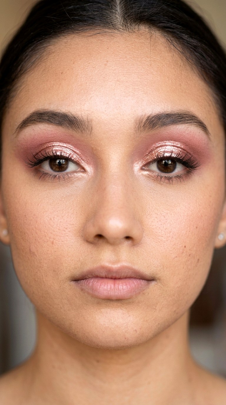 Rose Gold Wet Look Orb - 26 colorful eye makeup