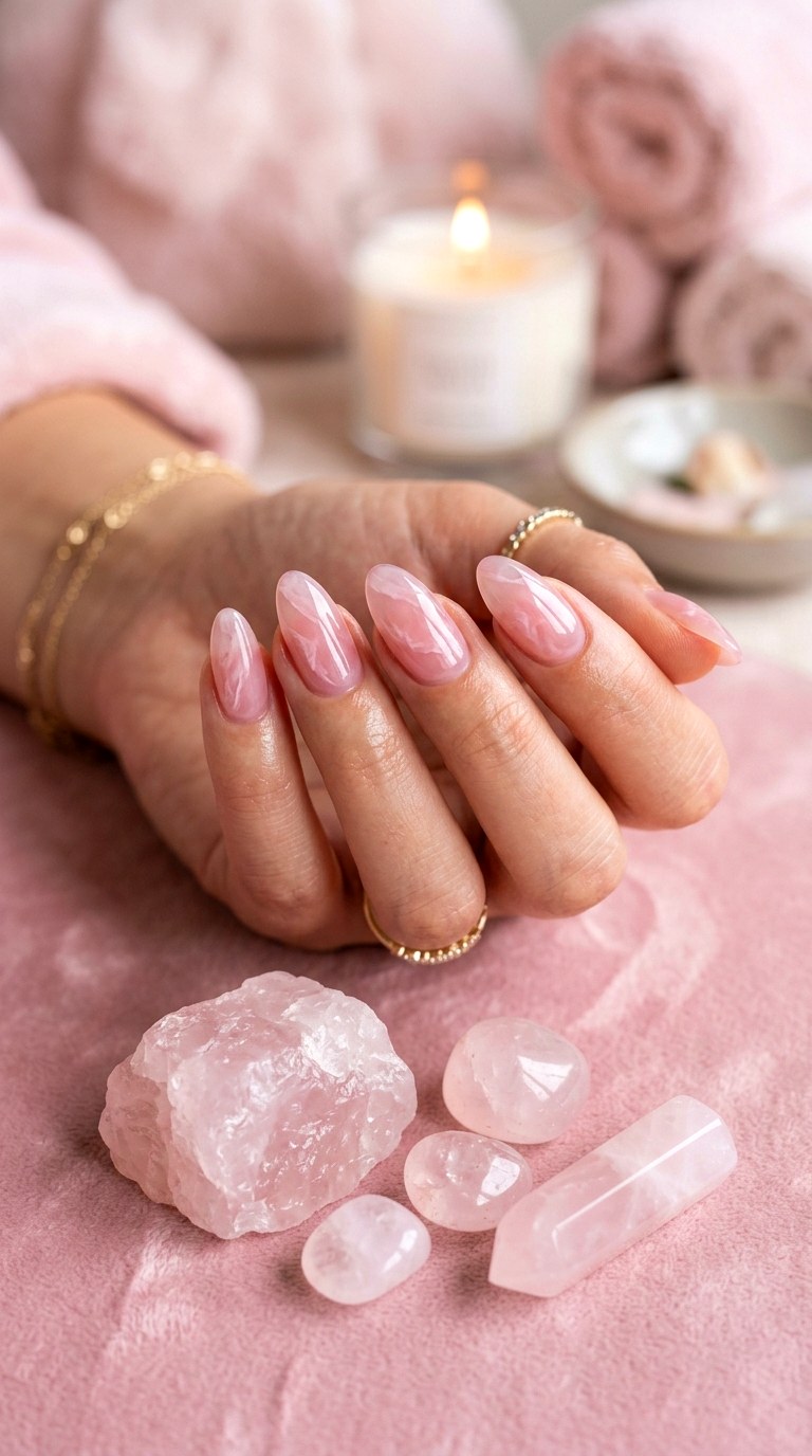 Rose Quartz Pink - 20 Spring Nail Colors That Will Instantly Brighten Your Look