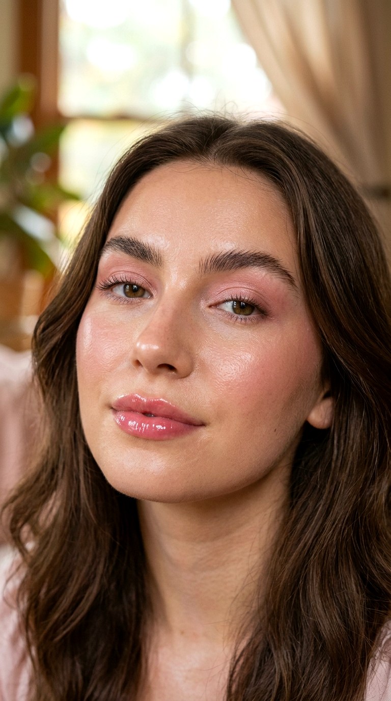 Rosewater Pink Makeup Look - 23 Strawberry Milk Pink Eye Makeup Trend Ideas for 2026