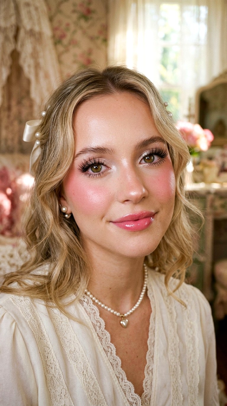 Rosy Coquette Makeup Aesthetic - 28 Romantic Rosy Makeup Aesthetics