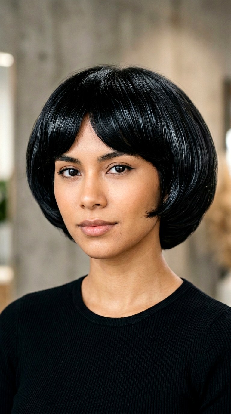 Rounded Bowl Bixie - 24 bixie hairstyle