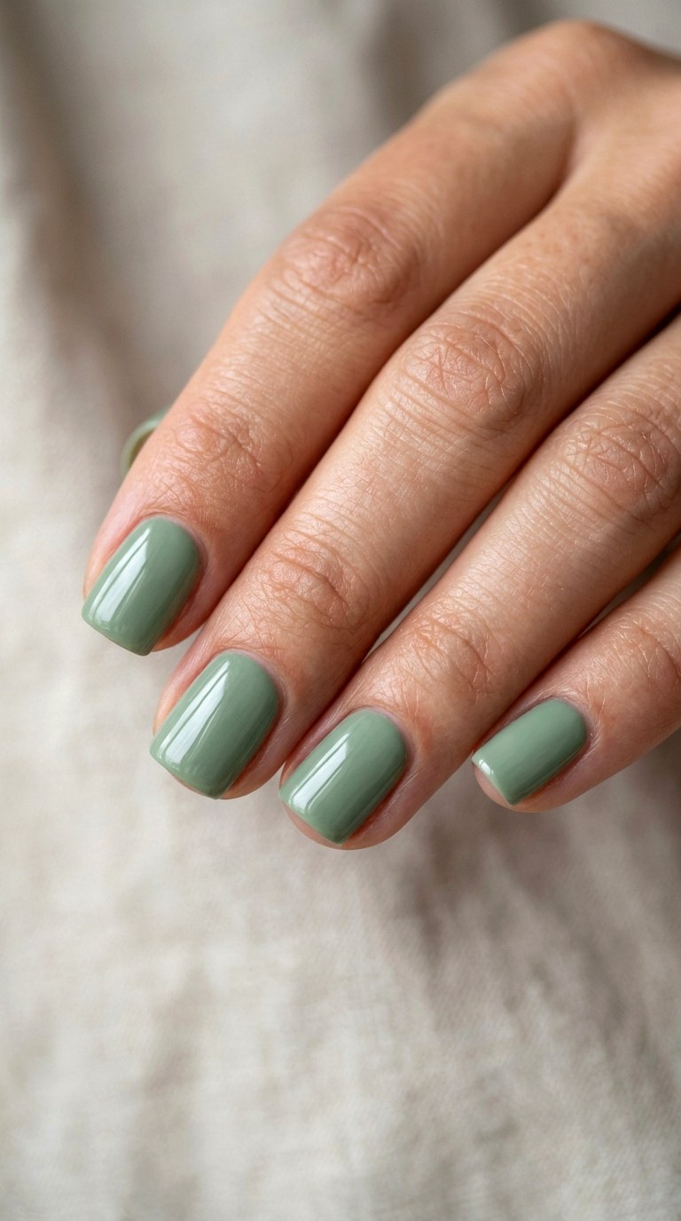 Sage Green Elegance - 23 Trendy Spring Color Street Nails