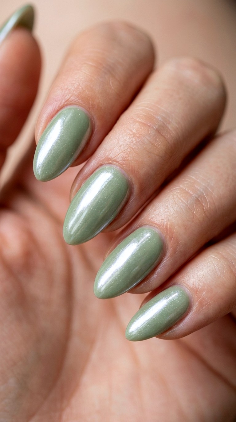 Sage Green Natures Neutral - 27 Cute Spring Color Street Nails