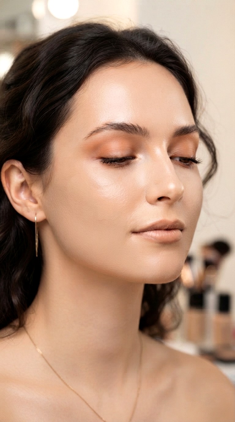 Satin Finish Simple Natural Makeup For Balanced Skin - 30 simple natural makeup