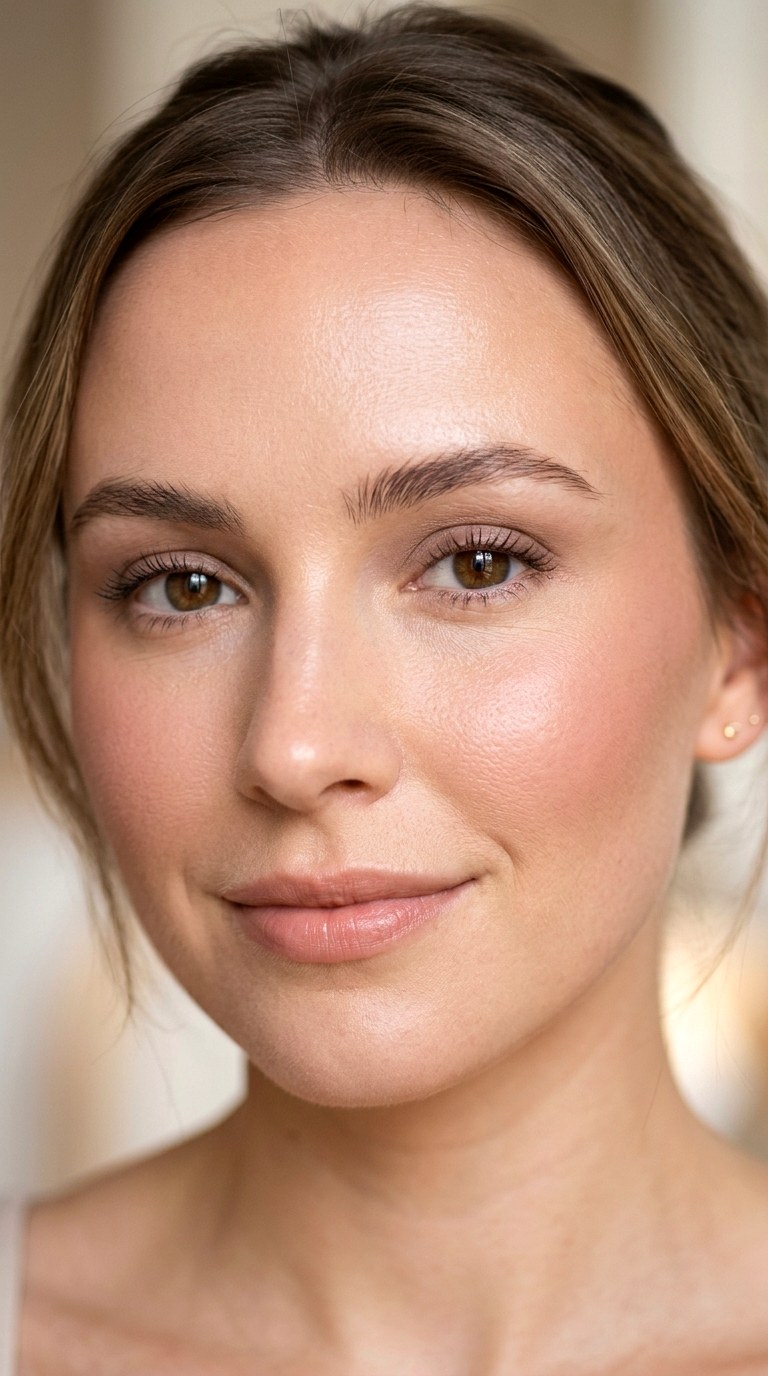 Satin Skin Blush Effect - 28 Airbrushed Blush Makeup Trend