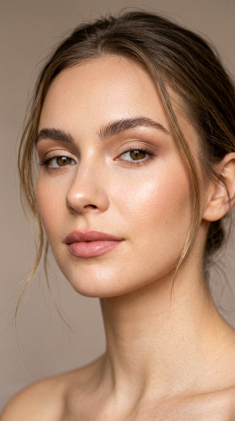 Satin Skin Makeup Trend - 22 Clean Radiant Face Makeup Trend