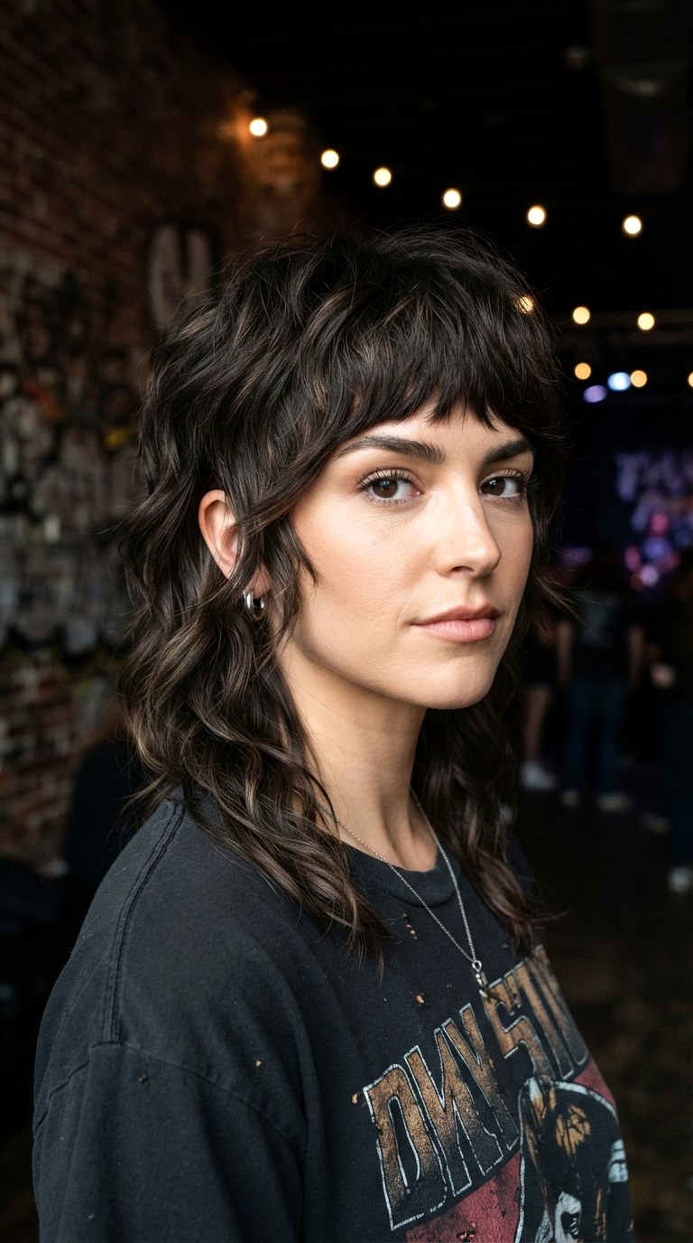 Shaggy Full Fringe - 30 bangs hairstyles