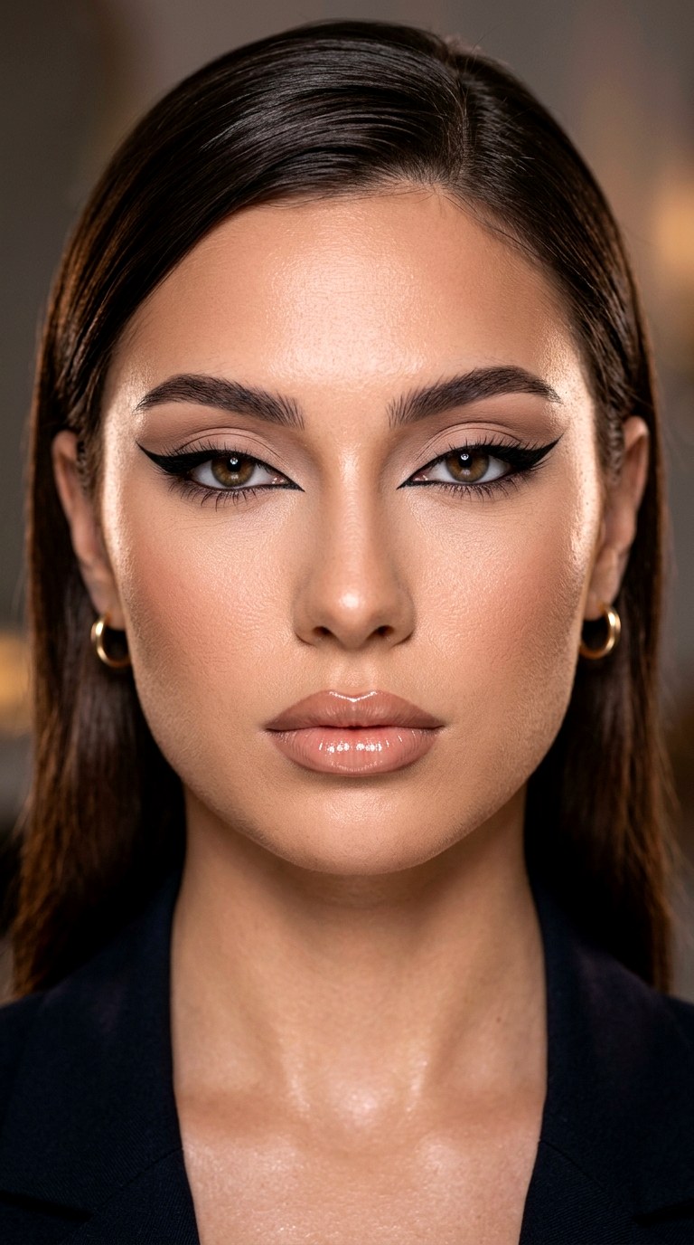 Sharp Fox Eye Black Wing - 23 Trending Black Wing Eye Liner Looks 2026