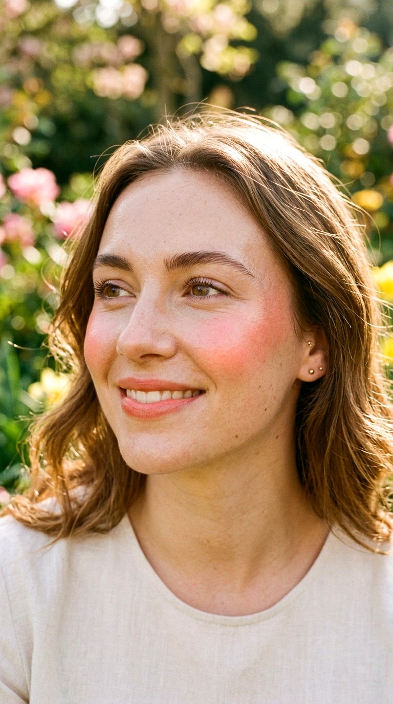 Sheer Coral Radiance Blush - 23 Watercolor Blush Spring Glam
