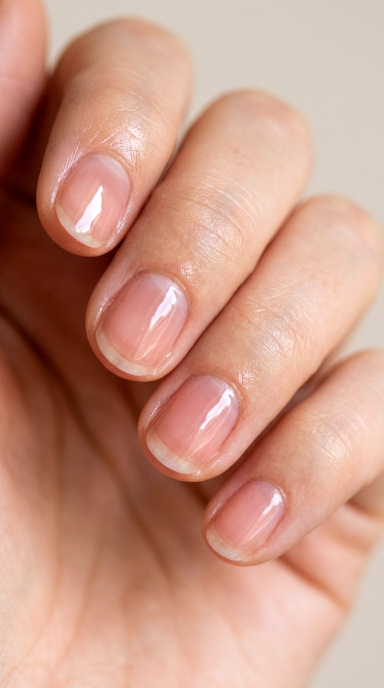 Sheer Rosy Neutral Glow - 28 Quick Spring Color Street Nails
