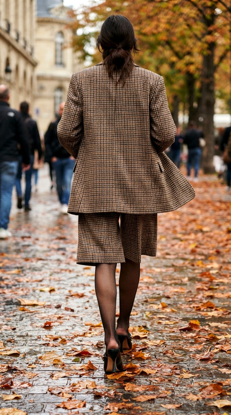 Short Suit Crispness - 21 baggy suit