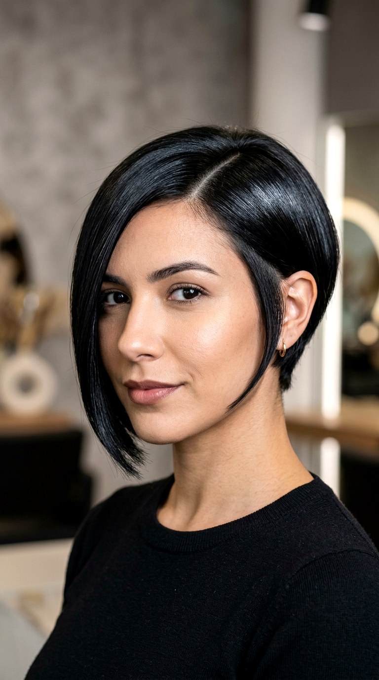 Sleek Asymmetrical Bixie - 24 bixie hairstyle