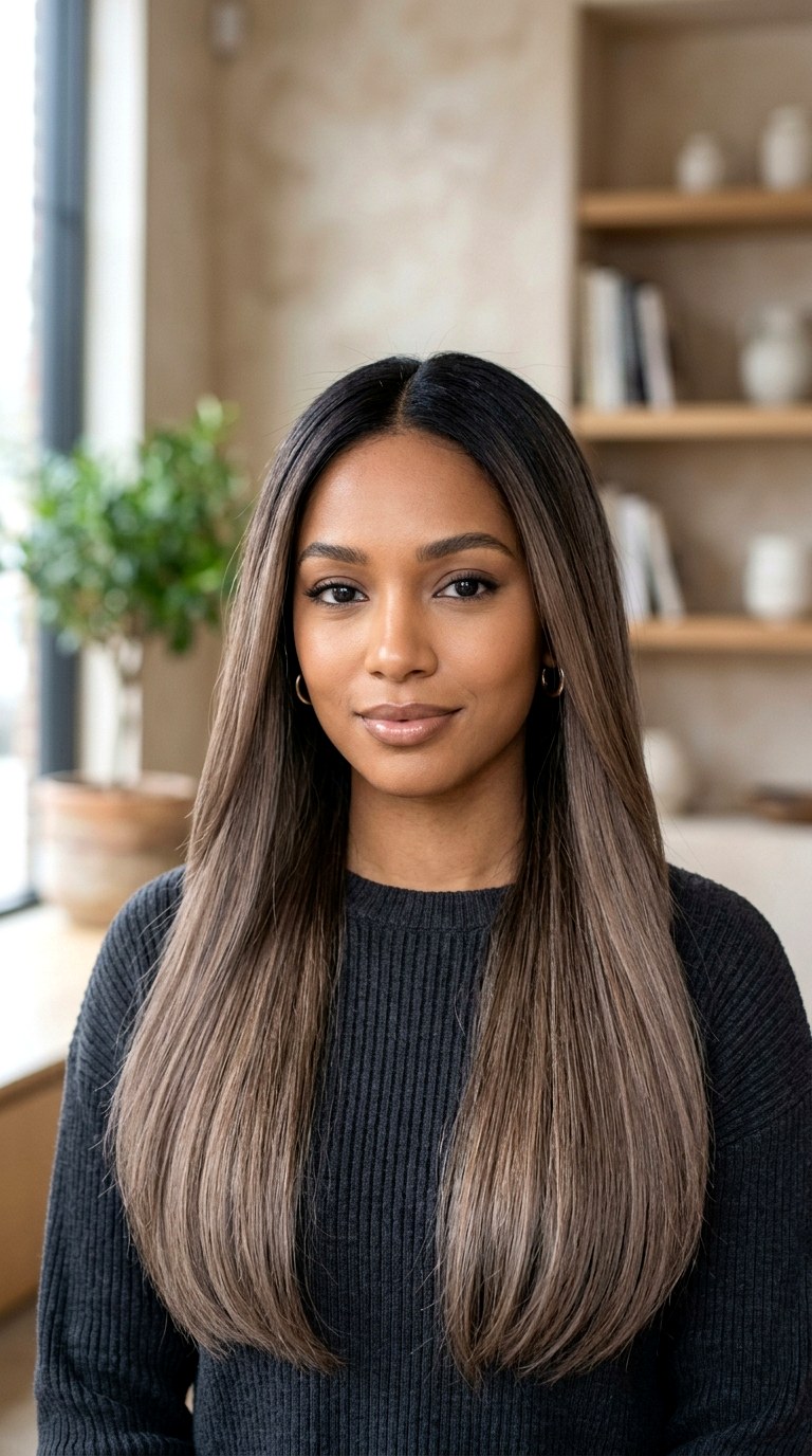 Smoky Topaz Melt - 24 hair color for brown skin