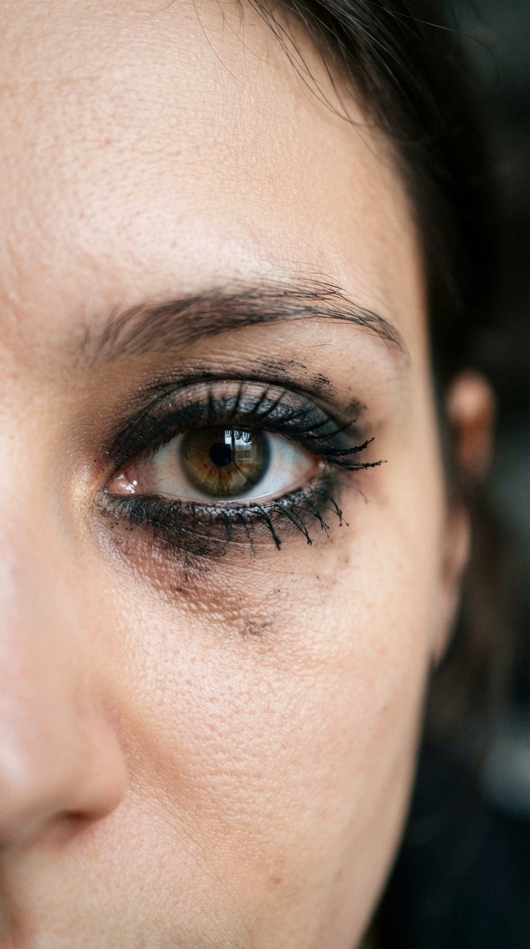 Smudged Kohl Grunge Ring - 24 makeup eyes