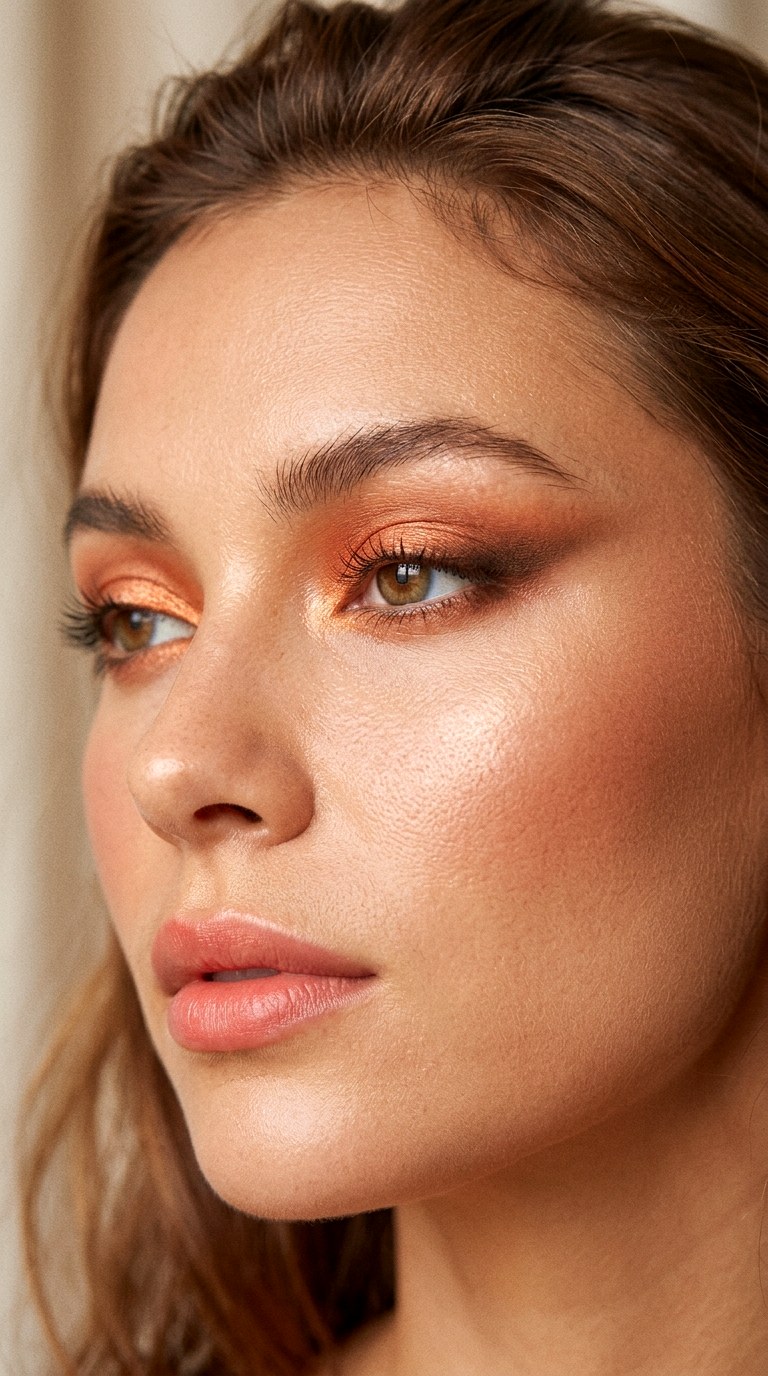 Soft Blending Tools and Techniques - 21 Solar Flare Spring Eyeliner Radiant Inner-Corner Glow Wings for a Warm Seasonal Aura