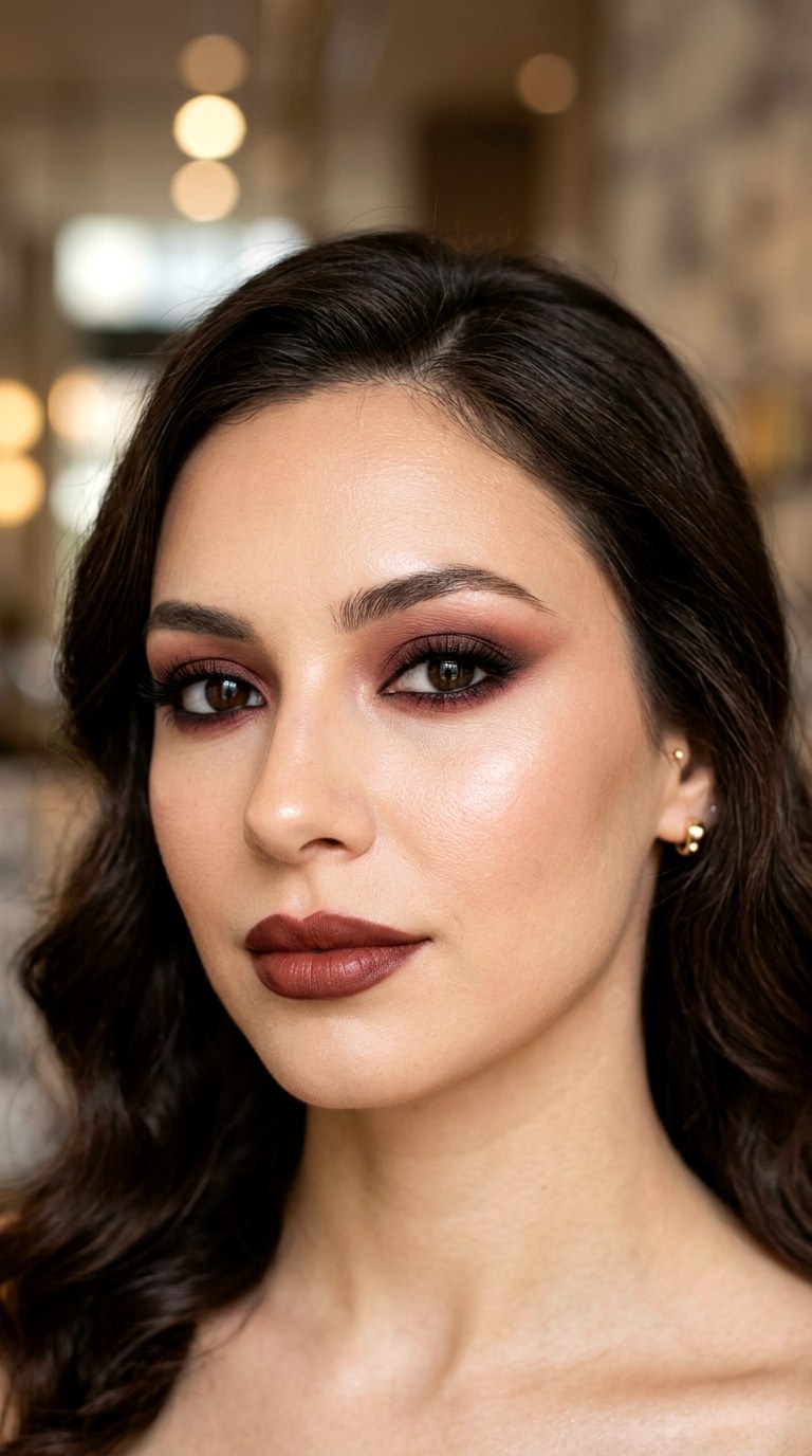 Soft Cherry Espresso Glam - 21 Cherry Cola Spring Makeup