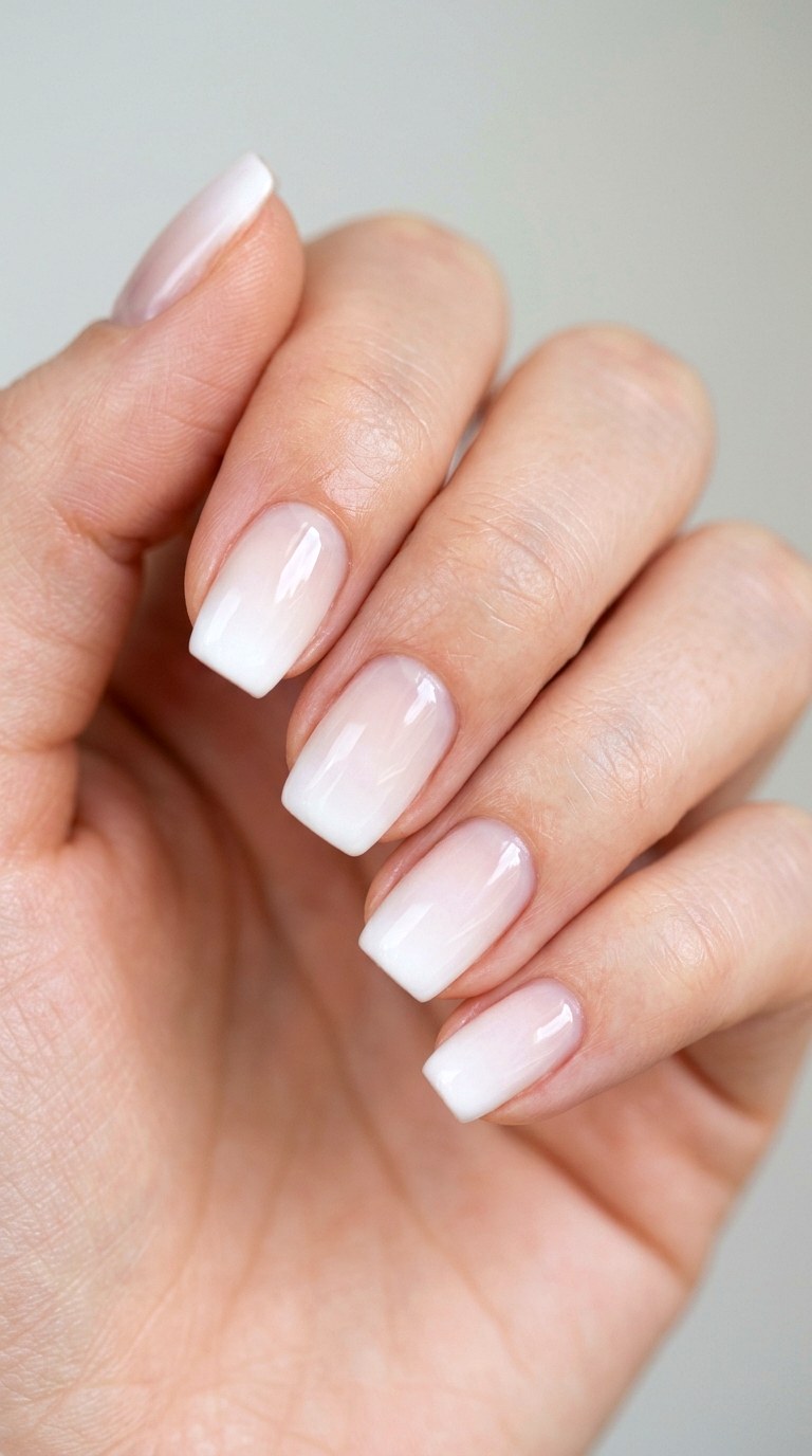 Soft Coconut Milk - 27 Neutral Spring Ombre Nails