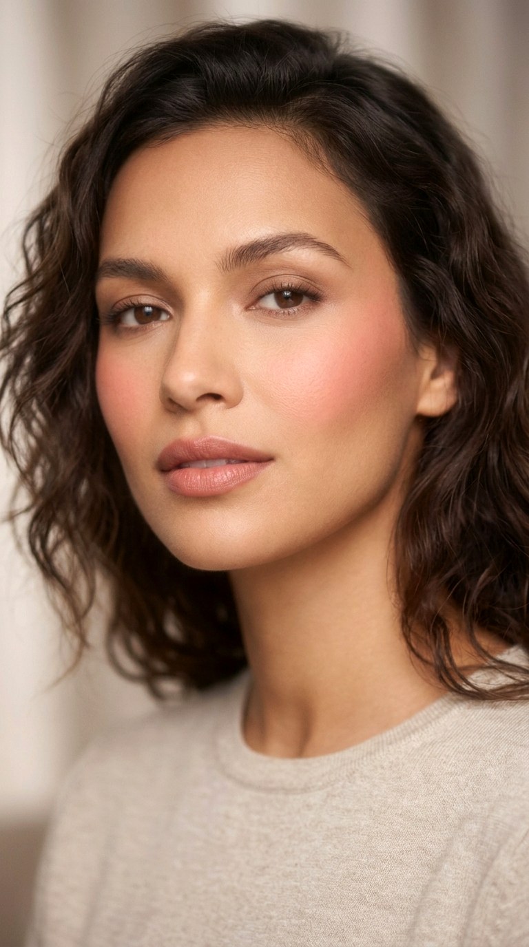 Soft Focus Editorial Blush - 28 Airbrushed Blush Makeup Trend