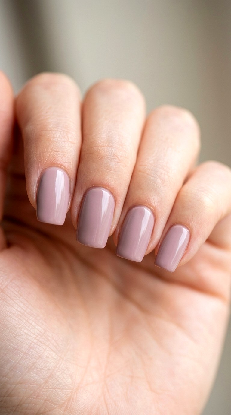 Soft Focus Mauve Dust - 28 Quick Spring Color Street Nails