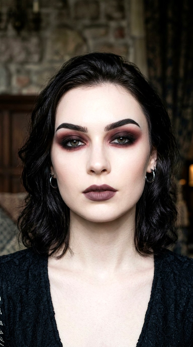 Soft Gothic Glamour - 25 makeup idea