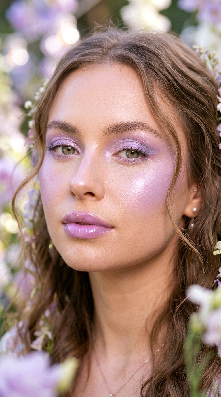 Soft Lavender Dream Makeup - 25 Ethereal Glow Makeup Look Ideas Trending in 2026