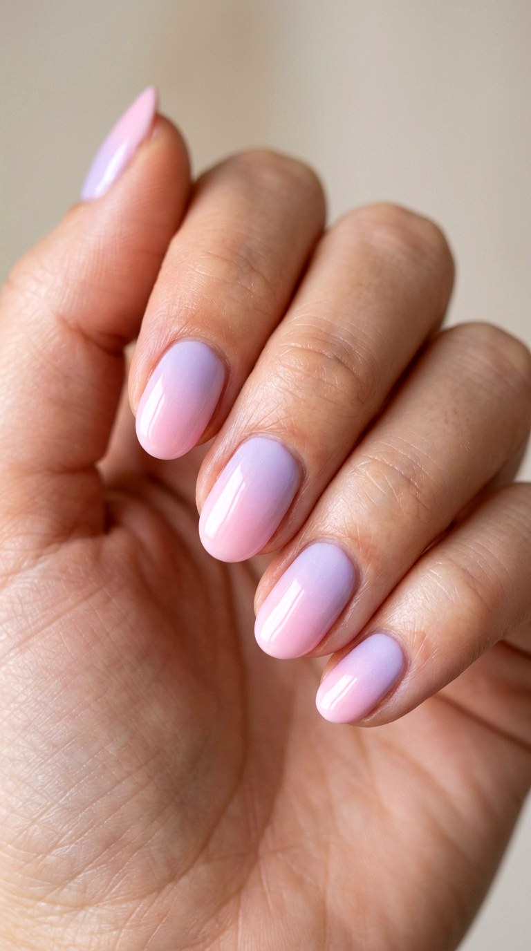 Soft Pastel Ombre - 26 Durable Spring Color Street Nails