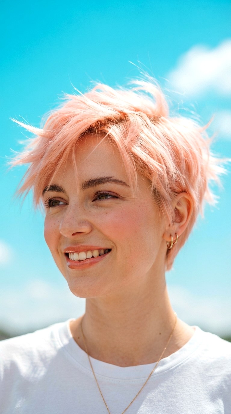 Soft Pastel Peach - 29 hair dye colors
