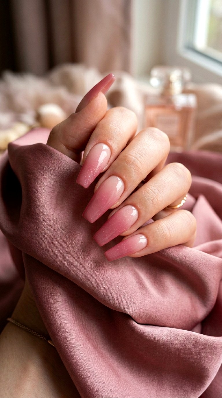 Soft Pink Ombre Nails - 30 Gorgeous Spring Nail Designs That Are Trending Right Now