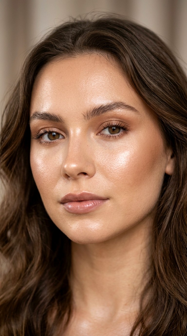 Soft Sculpted Glow Contouring - 20 Glass Skin Full Glam Makeup Trends Everyone Loves