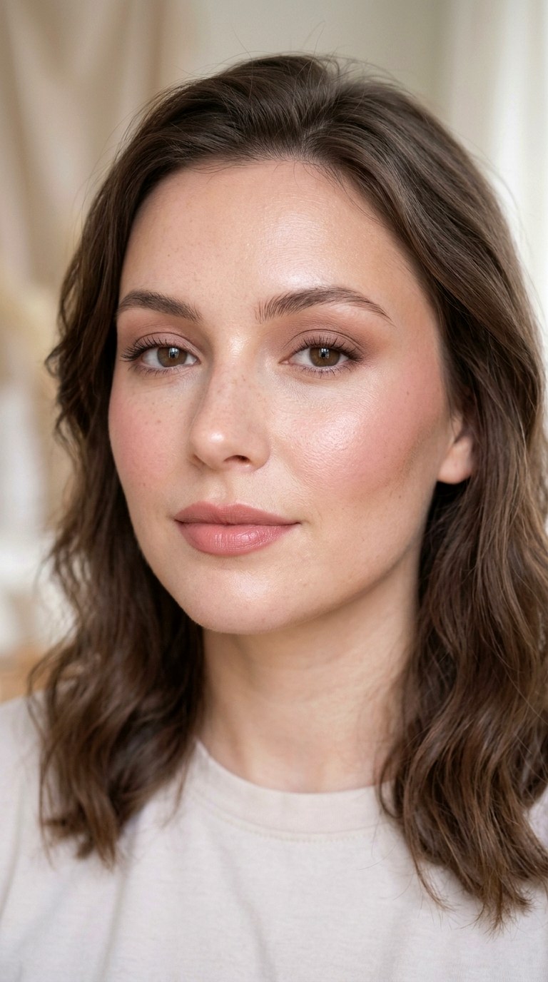 Soft Sculpted Rosy Nude Makeup - 23 Rosy Nude Makeup Aesthetics