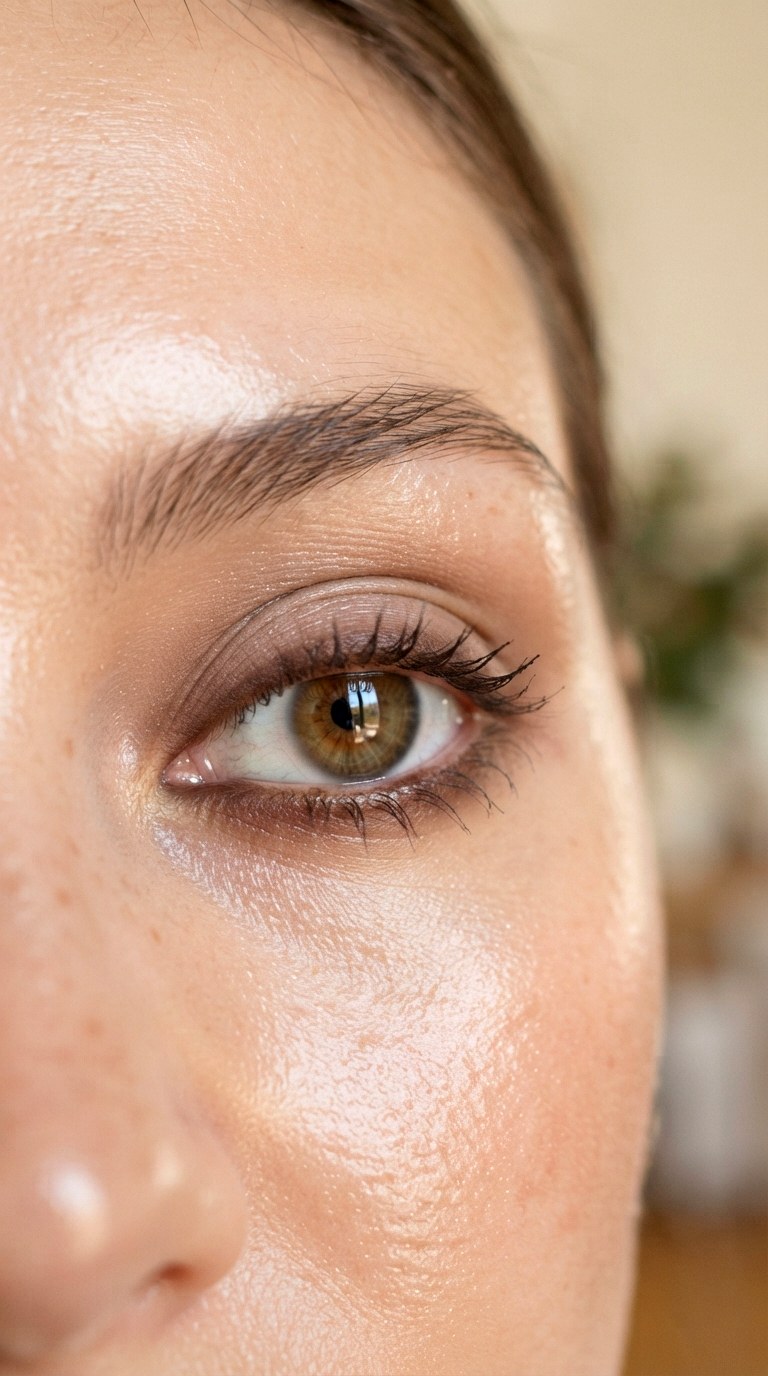 Soft Smudge Simple Natural Makeup With Brown Pencil Liner - 30 simple natural makeup