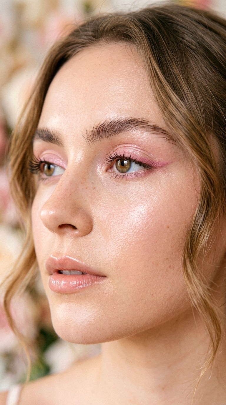 Soft Winged Pink Liner - 20 Cherry Blossom Glow Makeup
