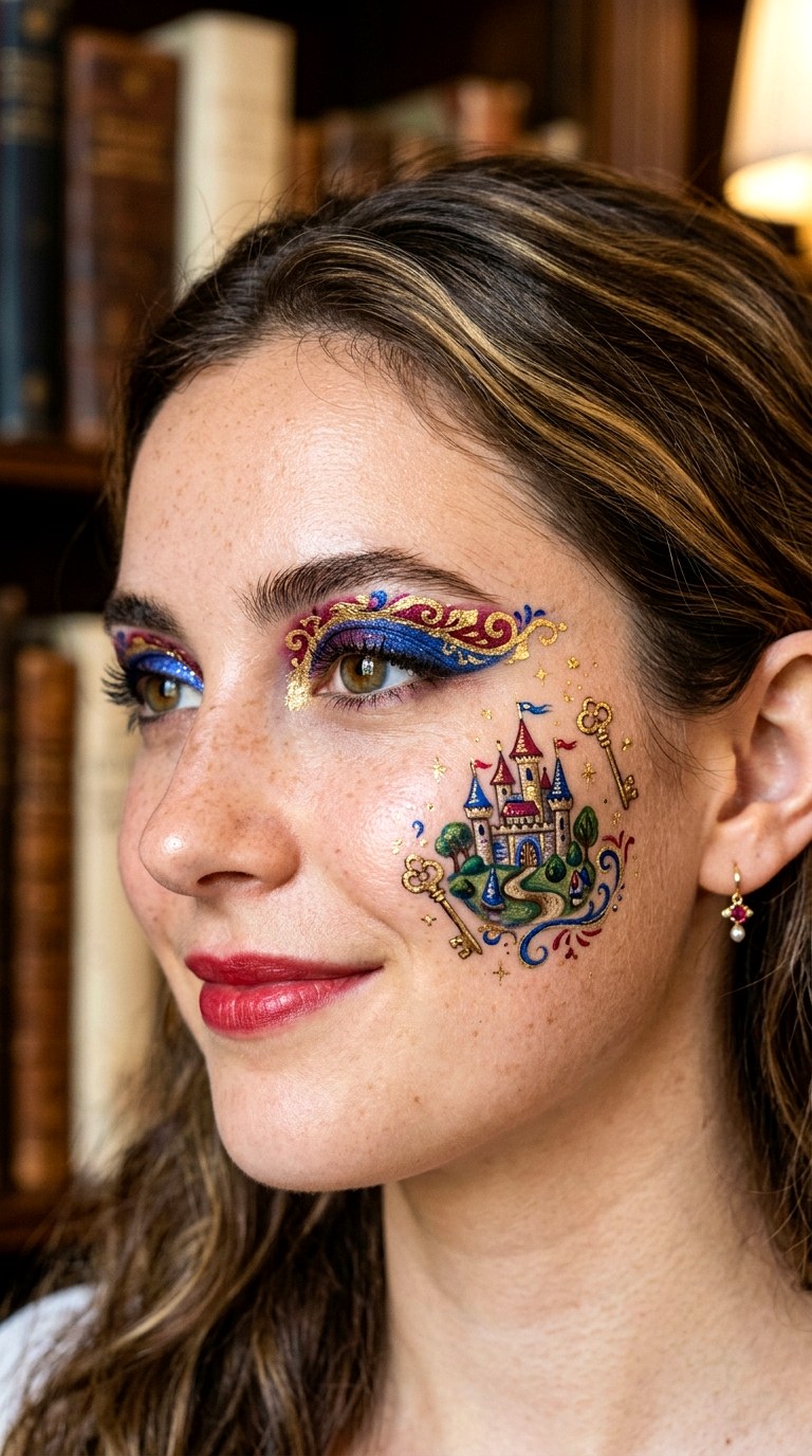 Sparkling Storybook Makeup - 24 colorful makeup