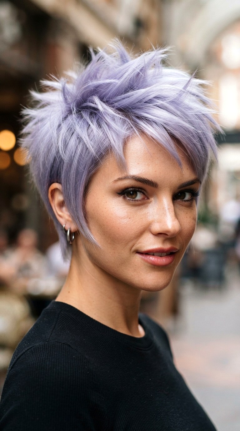 Spikey Crown Wolf Cut - 24 Wolf Cut Hairstyles